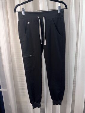 Men's Black Drawstring Jogger Pants
